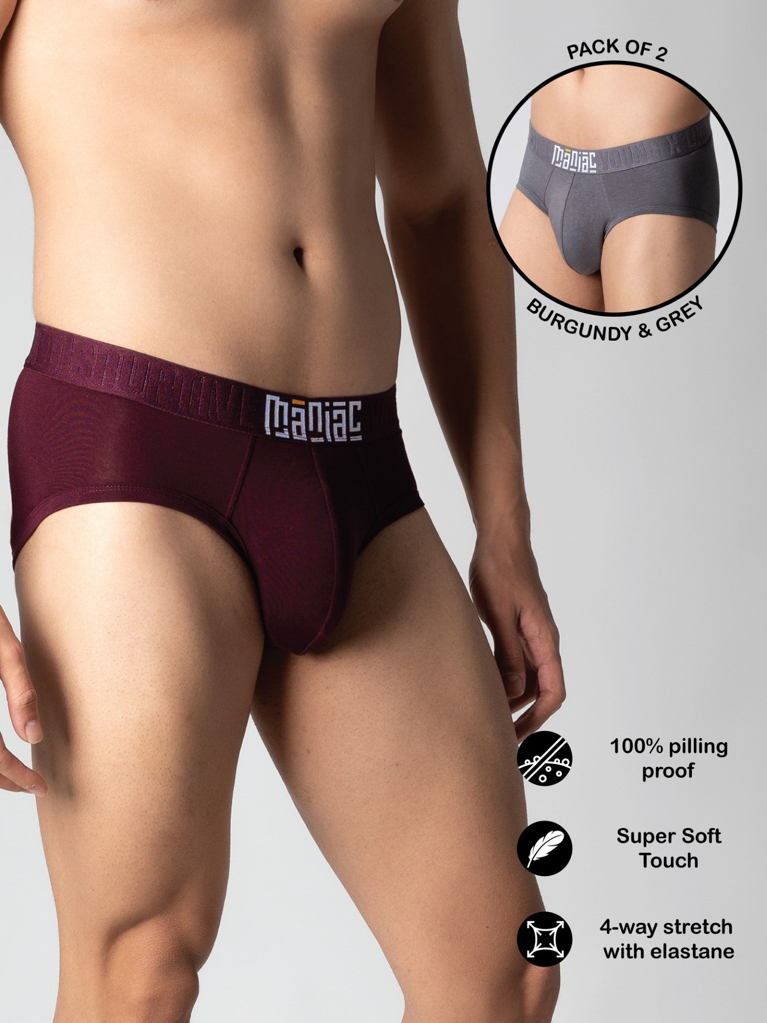 Modal Brief Pack of 2