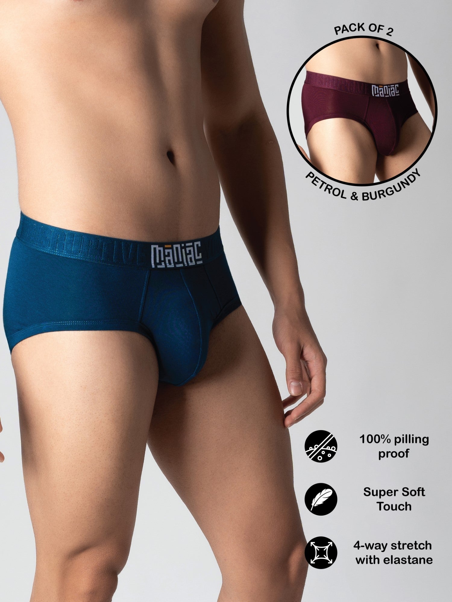 Modal Brief Pack of 2