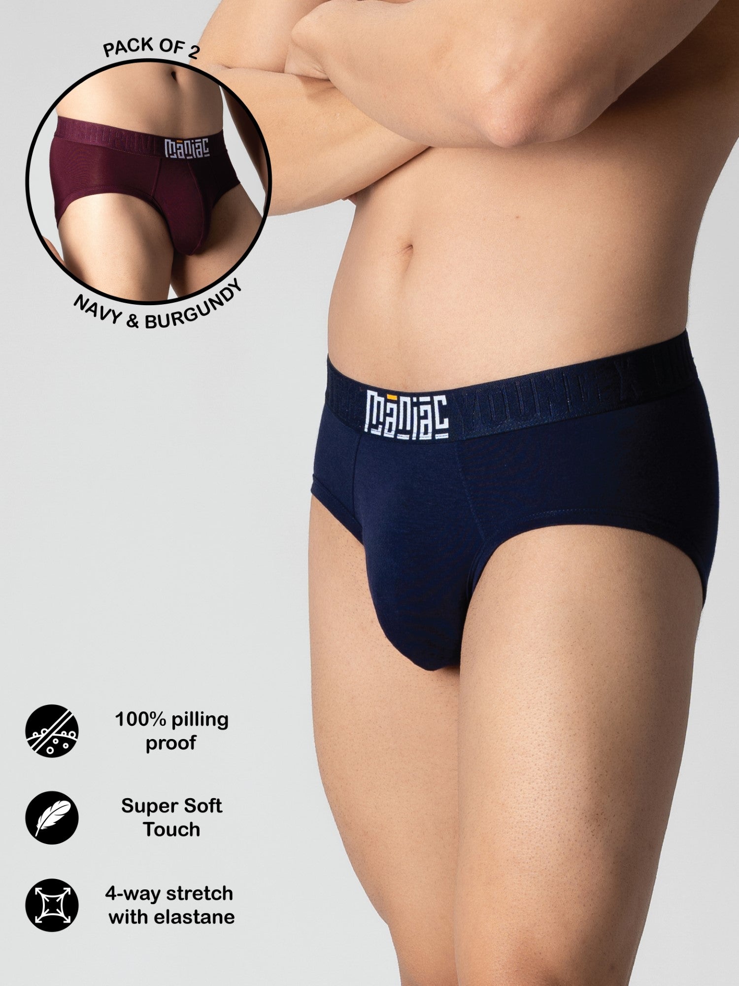 Modal Brief Pack of 2