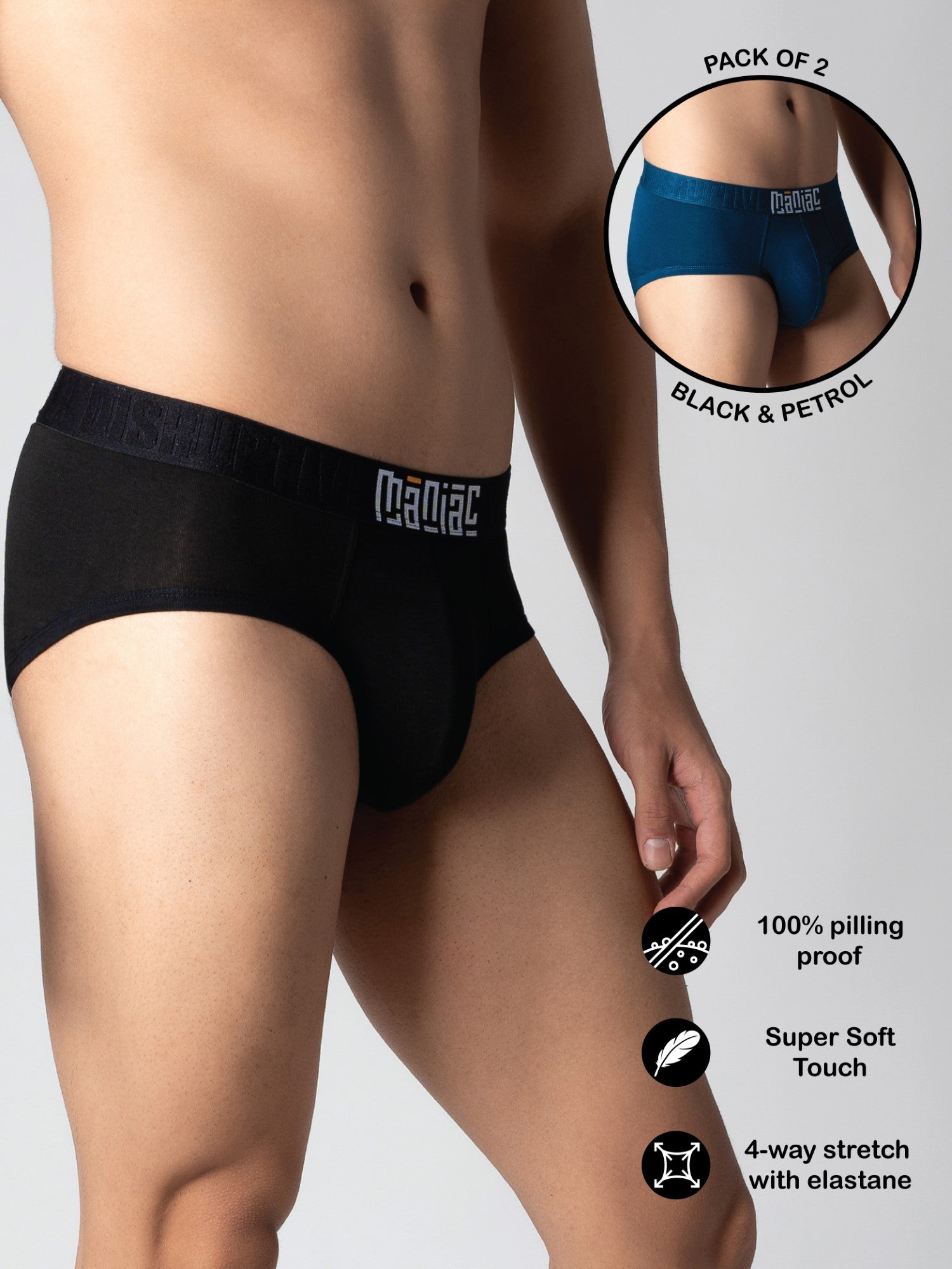 Modal Brief Pack of 2