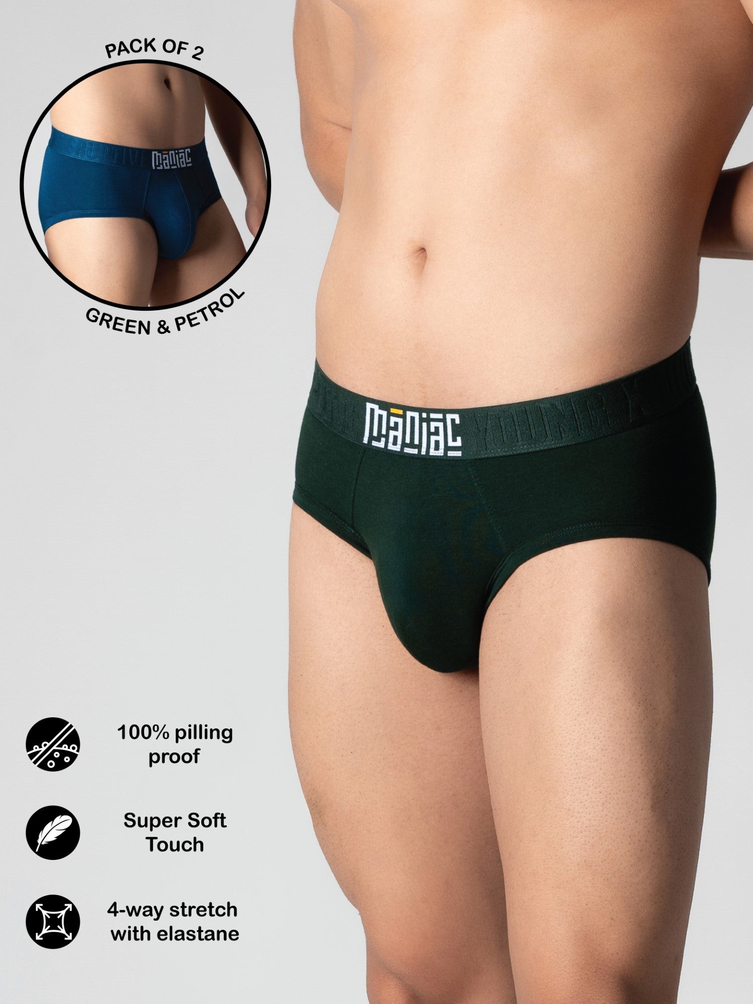 Modal Brief Pack of 2