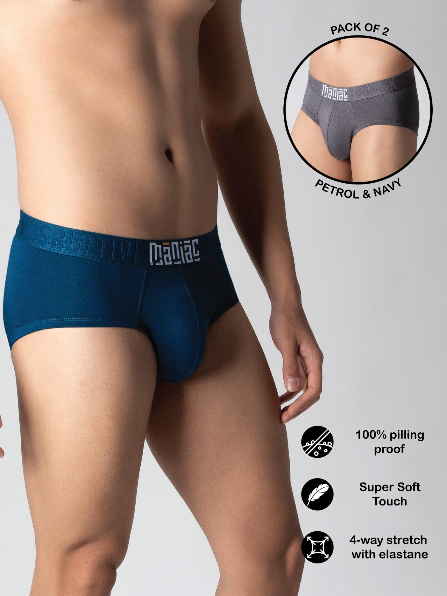 Modal Brief Pack of 2