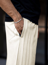 Baggy Biscuit 3 Line Pleat