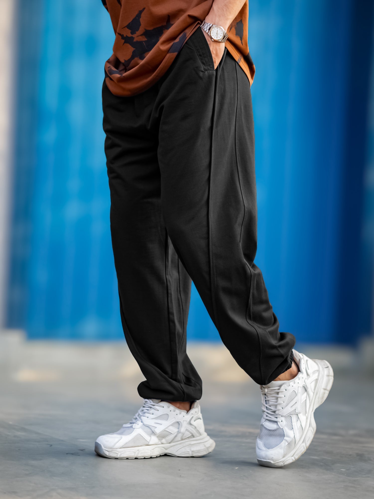 Corepanel Black Trackpant