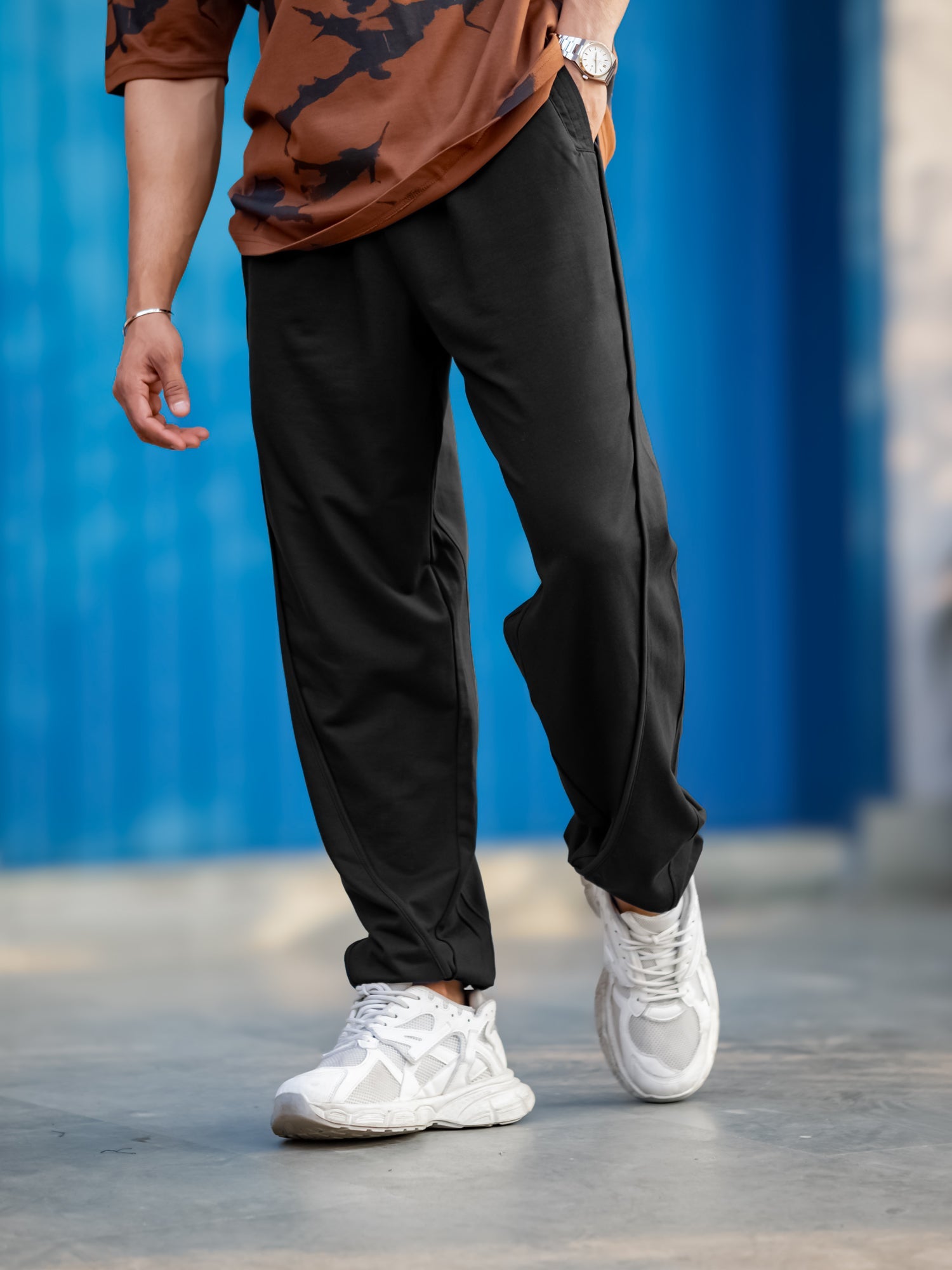 Corepanel Black Trackpant