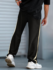 Single Tape Black Pant
