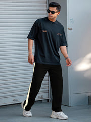 Single Tape Black Pant