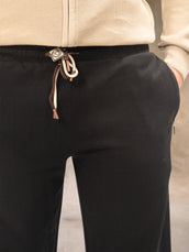 Black brooklyn track pants for men - view 6