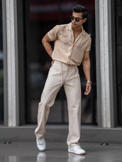 Aurus Lining Khaki Trouser
