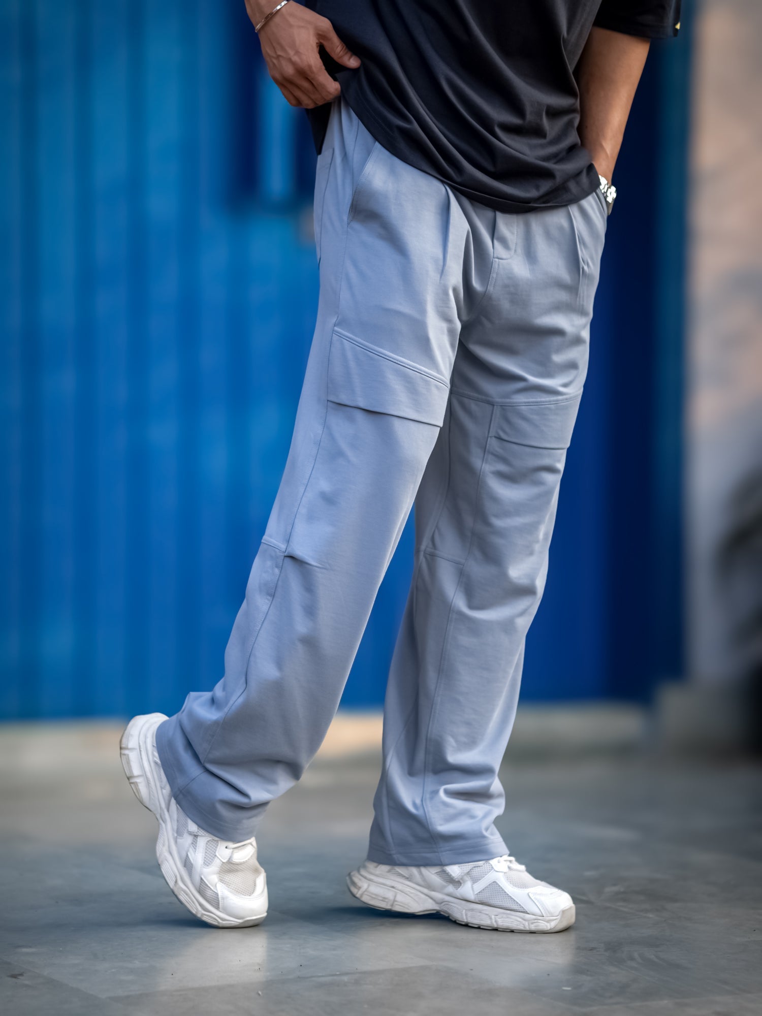 Carpenter Light Grey Trackpant