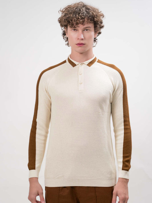 Street Play Cream Full Sleeve T-Shirt