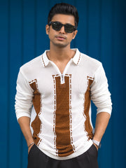 Old Town Full Sleeve Polo T-Shirt