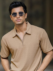 Frank Biscuit Half Sleeve Polo T-Shirt