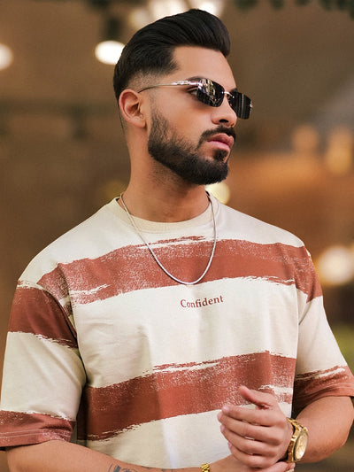Confident Biscuit Half Sleeve T-Shirt