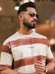 Confident Biscuit Half Sleeve T-Shirt