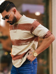 Confident Biscuit Half Sleeve T-Shirt