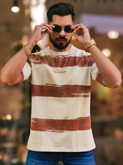 Confident Biscuit Half Sleeve T-Shirt