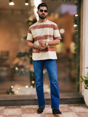 Confident Biscuit Half Sleeve T-Shirt