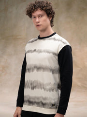 Overspray Cream Full Sleeve T-Shirt