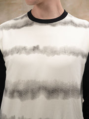 Overspray Cream Full Sleeve T-Shirt