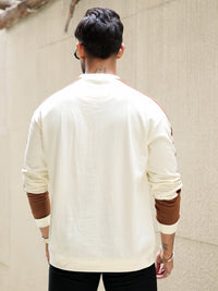 Inspire Cream Full Sleeve T-Shirt