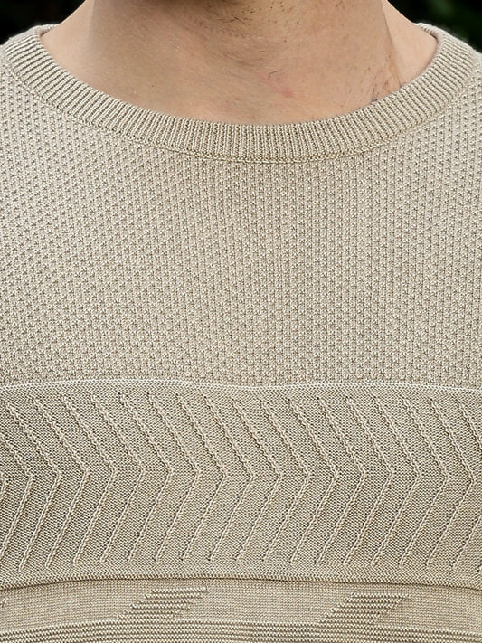 Brush Strokes Cream Sweatshirt