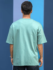 Rare Breed Berly Green Oversized Tee – Silicon Patch Edition