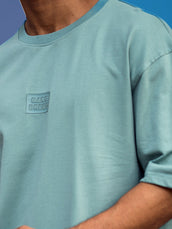 Rare Breed Berly Green Oversized Tee – Silicon Patch Edition