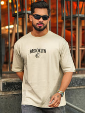 Basketball Brooklyn Biscuit Half Sleeve Tshirt