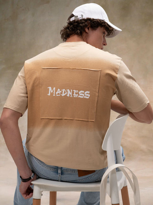 Madness Patch Butterscotch Half Sleeve T-Shirt