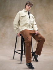 Overshirt Biscuit Full Sleeve Shacket