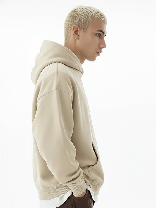 Cozy Cut  Pull Over Biscuit Full Sleeve Sweatshirt