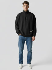 Marcus Black Full Sleeve Sweatshirt
