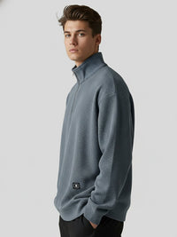 Marcus Light Grey Full Sleeve T-Shirt