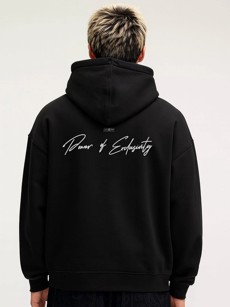 Power of Exclusivity Black Sweatshirt