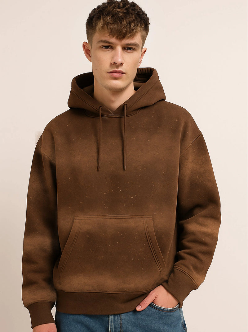 Spray Strokes Brown Sweatshirt