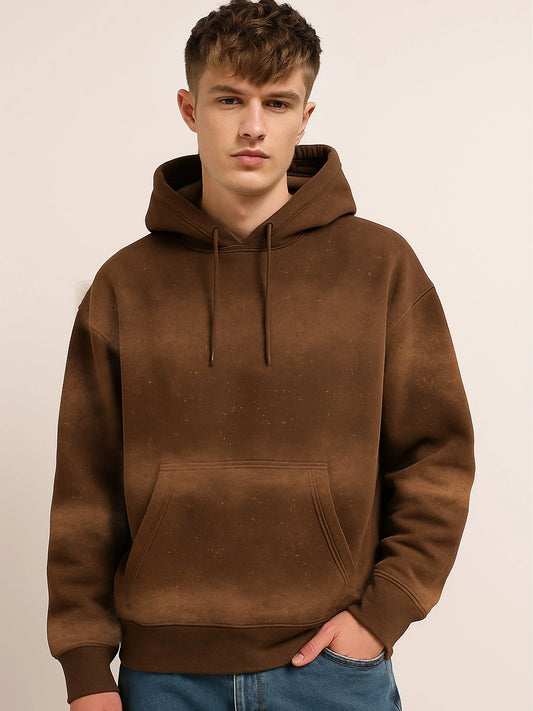 Spray Strokes Brown Sweatshirt