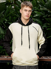 Cut and Sew Cream Sweatshirt