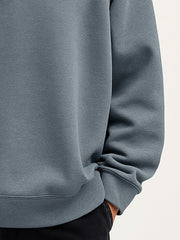 Solid Light Grey Sweatshirt