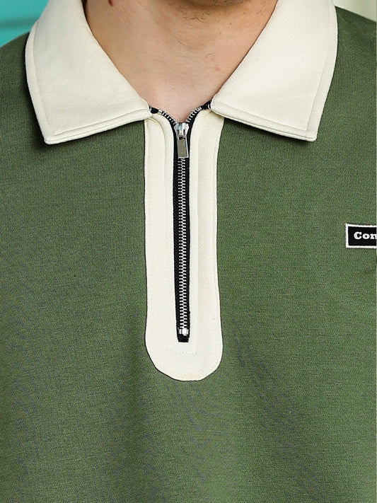 Confident Hunter Green Sweatshirt