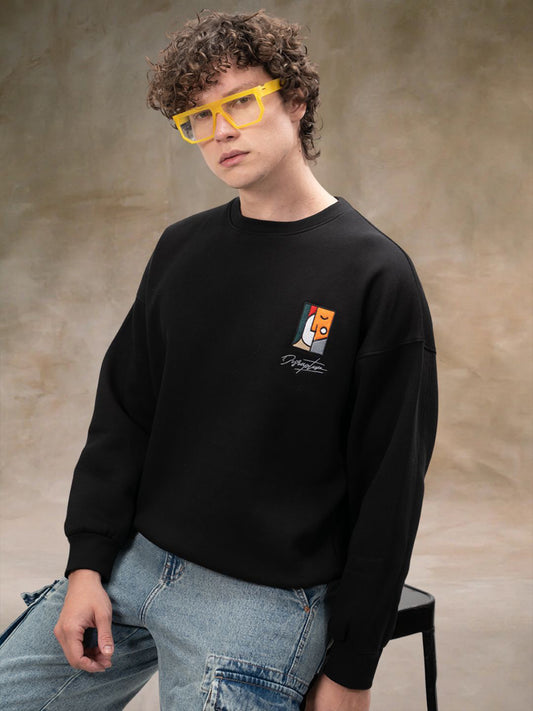 Disruptive Black Sweatshirt