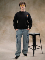 Disruptive Black Sweatshirt
