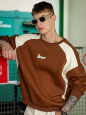 Baseball Brown Sweatshirt