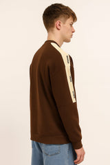 Unique Tape Brown Sweatshirt