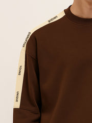 Unique Tape Brown Sweatshirt