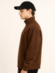 Embroidery B Brown Sweatshirt