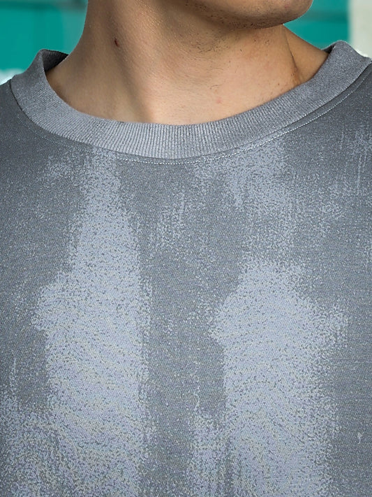 Dissolve Spray Light Grey Sweatshirt