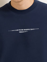 Freelong Navy Sweatshirt