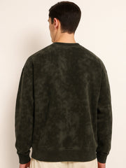 Embroidery Arizona Olive Sweatshirt