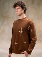 Brown Star Sweatshirt